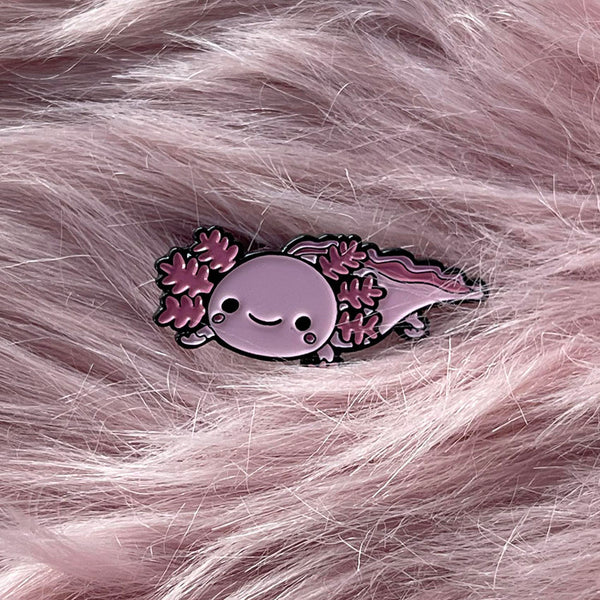 Small Axolotl Enamel Pin