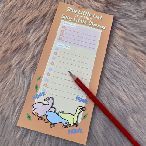 Silly Goose Notepad